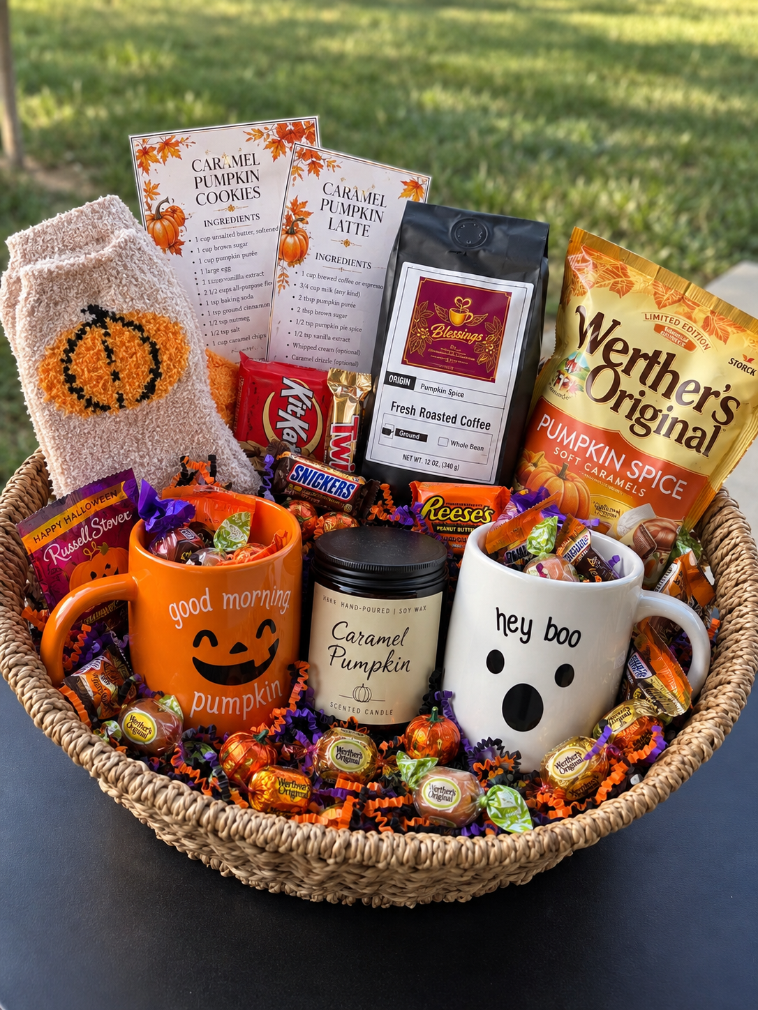 Halloween Blessings Boo Basket - Both Flavors