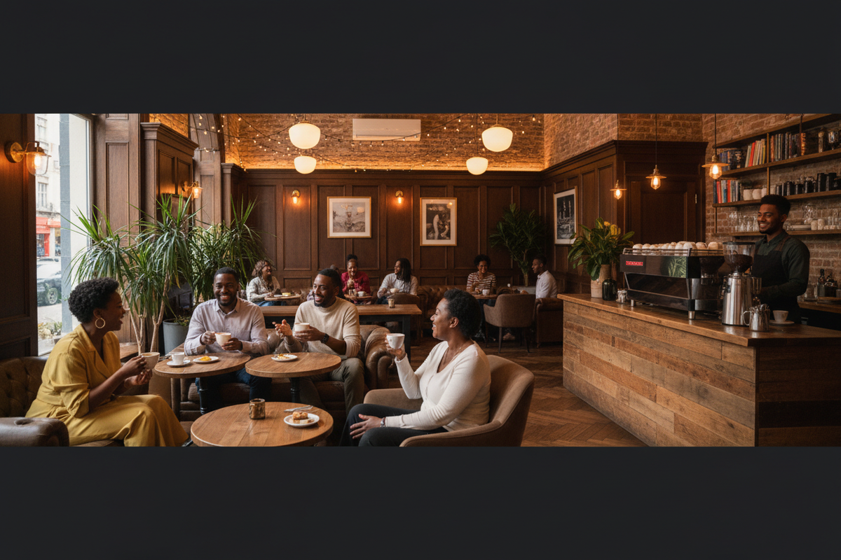 Blessings Coffee Shop Footer